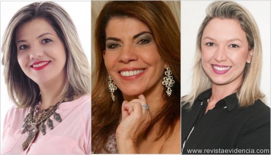 Arquiteta Cris Nunes, Dra. Maria Marta Braga e Dra. Lívia Ramos