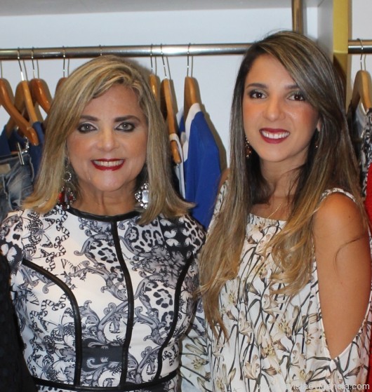 Empresárias Simone e Lorena Ayres - proprietárias da Linda Fulô