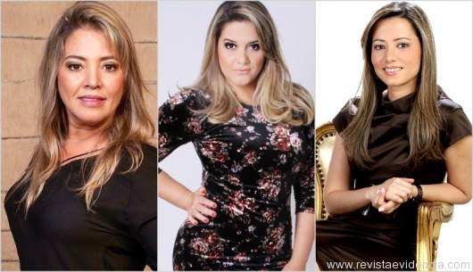 Empresárias Ana Costa e Thayanne Maritza, e Dra Emmanuella Araújo Oliveira