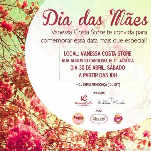 Dia das Mães na Vanessa Costa Store