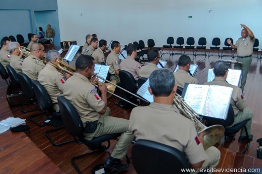 Banda PM (Foto: Adalberto Farias)