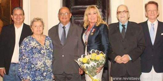 Alberto Mironga, Eunice Ferreira Caldas, Célio Lupparelli, Lucy Regenold, Gilberto Marmorosch e Fernando Reski (Foto; Sanny Soares)