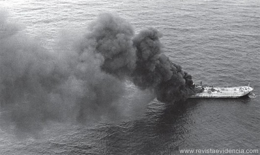 (Petroleiro Jatobá - Incêndio)