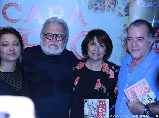 Raquel Oguri, Ricardo Amaral, Lidiane e Tony Ramos.