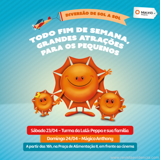 Maceió Shopping traz programação para toda a família no fim de semana