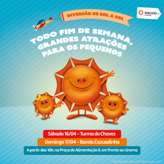 Programação do final de semana no Maceió Shopping já começa hoje