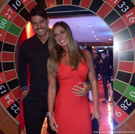 Nicole Bahls e seu namorado Marceli Bimbi