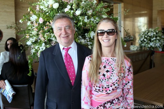 Da Pro Horse o Leiloeiro Leo Friedberg e a esposa a artista plástica Silvia Carneiro