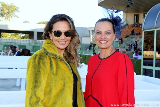 Alessandra Prado do Rio de Janeiro com Carol Strussenann do Jockey do Rio Grande do Sul