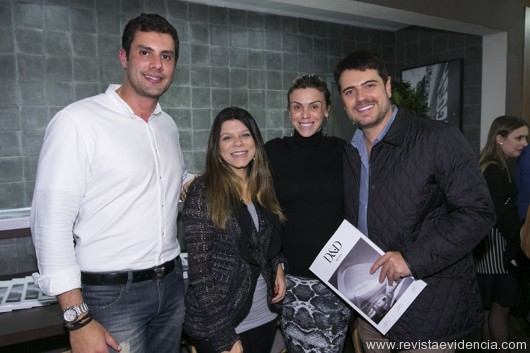 Eduardo Muriel, Camila Johnson, Erica Salguero e Fabio Morozini