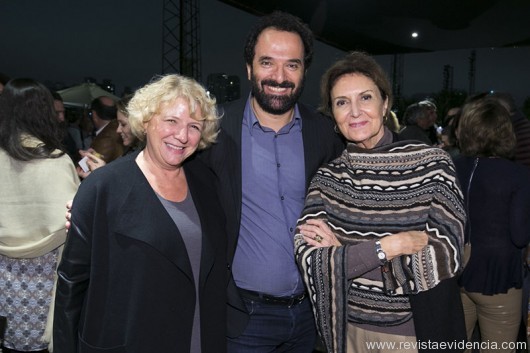 Cristina Moraes, Rui Dzialoschinsky e Cristina Ferraz