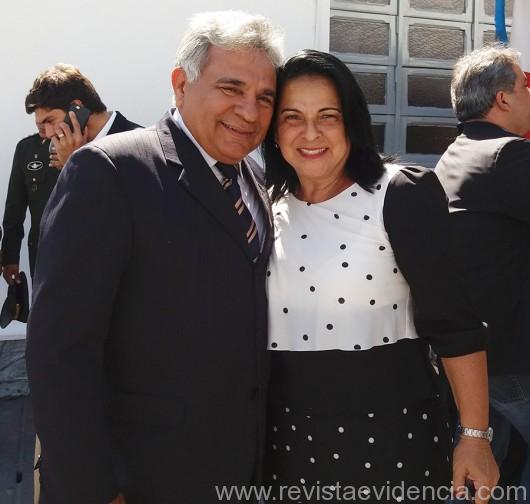 Cel. (EB) Albérico Ramos e sua mulher, Geneildes Carvalho