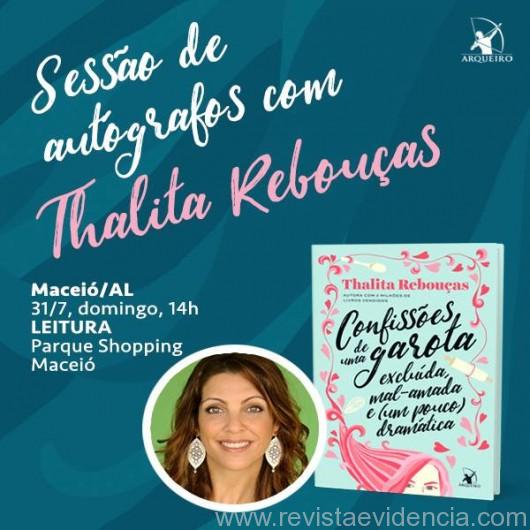 Best-seller da literatura juvenil, Thalita Rebouças fará sessão de autógrafos no Parque Shopping