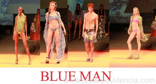 Blue Man - Rio moda rio 2016