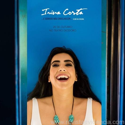 Irina Costa resgata “Clube da Esquina” em novo show no Teatro Deodoro no dia 26/10