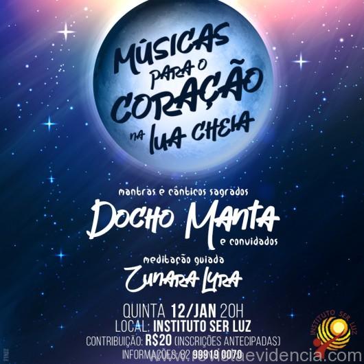 Instituto Ser Luz recebe o “Músicas para o Coração” especial de Lua Cheia