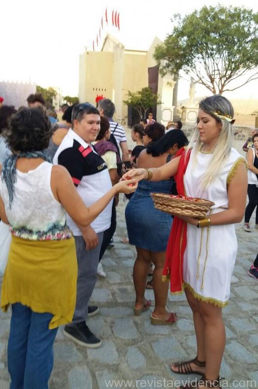 Vitarella recebe público alagoano na Paixão de Cristo de Nova Jerusalém, com degustação de produtos