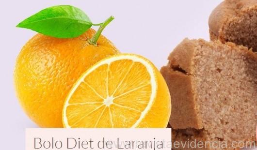 Bolo diet de laranja