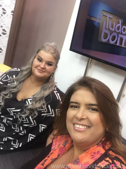 A blogger, Paula Bastos e a empresária Lara Amorim (Maneka)