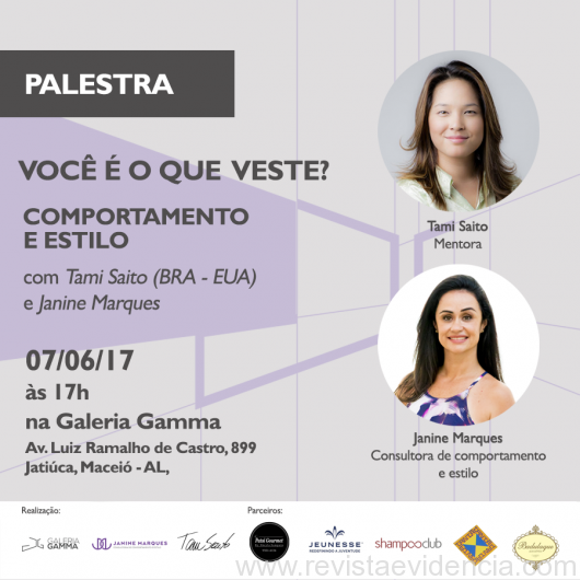 Galeria Gamma recebe palestra sobre Comportamento e Estilo