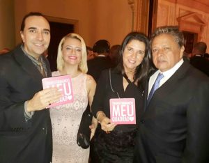 Hélcio Hime, Camila Carvalho, Joana e Aloysito Maria Teixeira