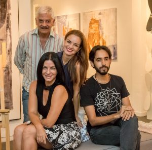 Juliana Almeida, Rafael Almeida, Vera Gamma e Rogério Gomes (Foto: Edson Oliveira)