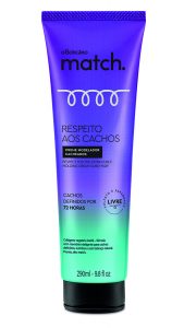 Creme modelador cacheados