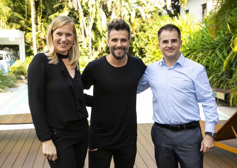 Tatjana Mocenik,Bruno Gagliasso, Matjaz Cokan (Foto: Rafael Renzo)