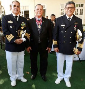 Capitão de mar e guerra Antonio Braz, Eduardo Guimarães e o Capitão de mar e guerra Levi Alves da Silva