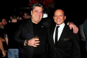 Os coordenadores de Eventos, Reinaldo e o responsável pelo buffet, J.J. Araújo