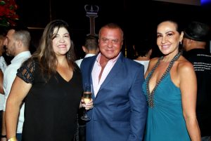 Os empresários e amigos, Cilmara Duarte e Focca Barreto e Mylene Macedo