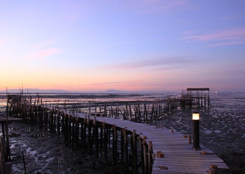 Por do sol na Carrasqueira