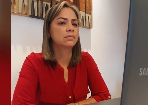 Deputada Flávia Cavalcante em sessão online