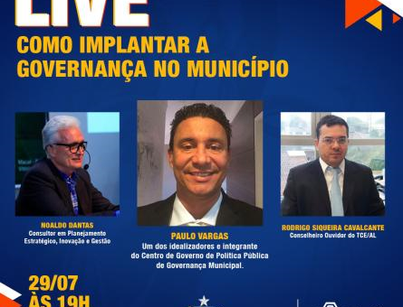 LIVE: Como implantar a Governança no Município
