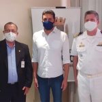 Novo comandante da Capitania dos Portos de Alagoas realiza visita oficial às autoridades alagoanas