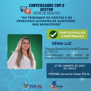 Escola de Contas promove projeto “Conversando com o Gestor: Série de Debates”