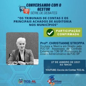 Escola de Contas promove projeto “Conversando com o Gestor: Série de Debates”