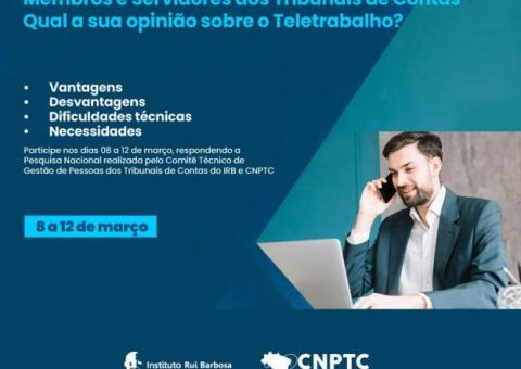 Comitê de Gestão dos TCs fazem pesquisa com servidores dos Tribunais de Contas