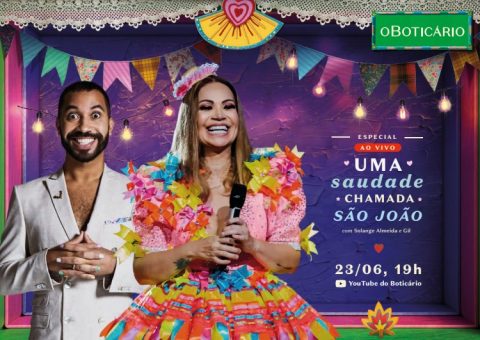 O Boticário traz Gil do BBB para celebrar São João em live show de Solange Almeida