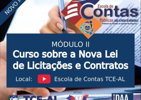 Escola de Contas promove módulo II do curso sobre a nova Lei de Contratos e Licitações