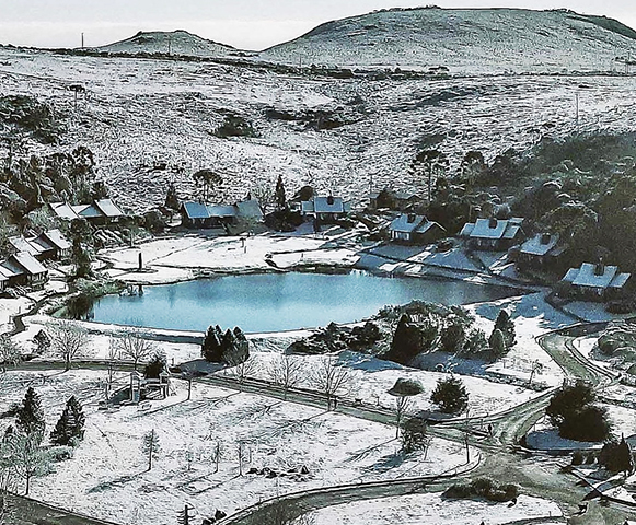 Já é realidade o Caminhos da Neve na Santa e Bela Catarina Já é realidade o Caminhos da Neve na Santa e Bela Catarina
