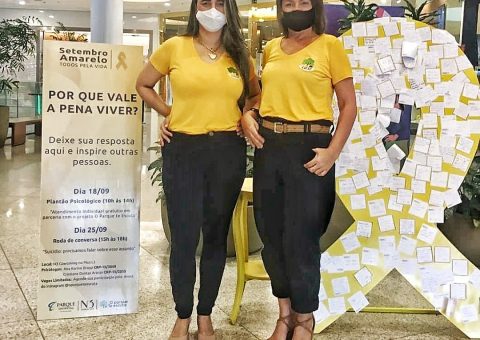 Setembro Amarelo: Parque Shopping tem roda de conversa gratuita sobre prevenção ao suicídio neste sábado