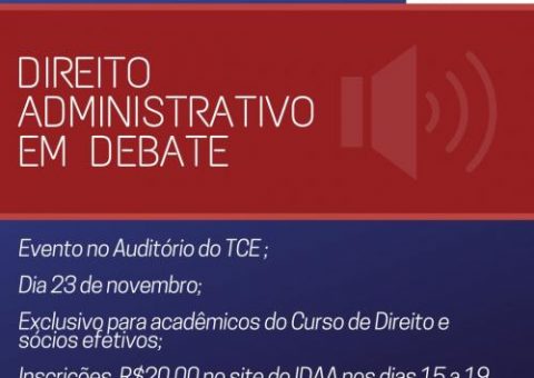 Tribunal de Contas sedia debates para profissionais da área Jurídica