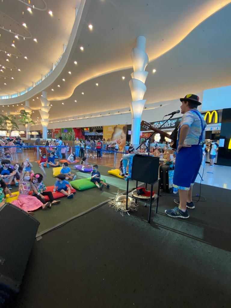 Férias no Parque Shopping: mini sessão de Circo e atividades infantis são atrações gratuitas para a garotada