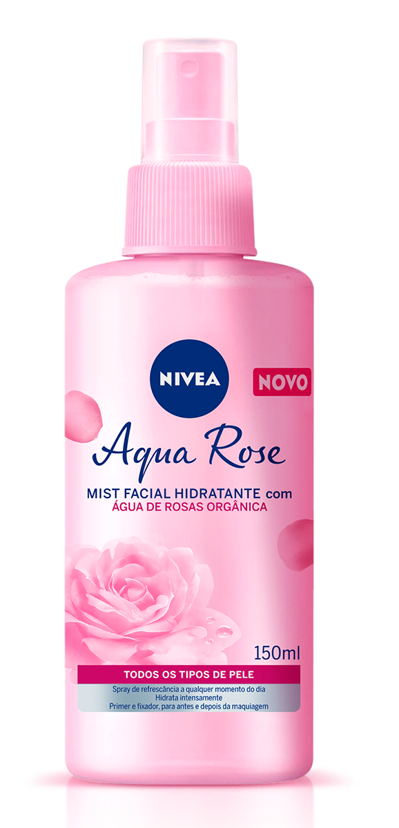 Aqua Rose, de NIVEA, une a delicadeza das rosas e a hidratação do ácido hialurônico