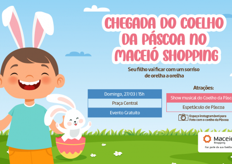 Páscoa: Coelho da Páscoa chega neste domingo