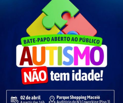 Dia Mundial de Conscientização do Autismo (2/4) terá programação especial no Parque Shopping