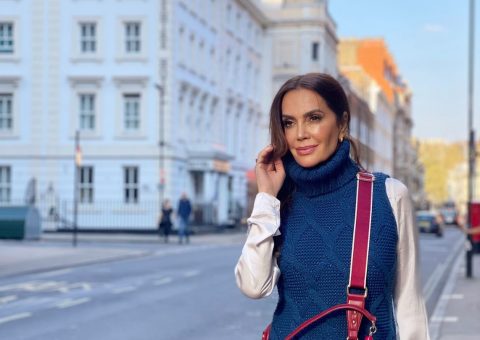 Claudia Métne viaja para Londres para realizar sua famosa Fashion Trip