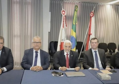 Presidente do TCE participa de reunião com vice-presidente de Relações Internacionais da Atricon e presidentes de outros Tribunais