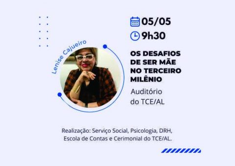 PALESTRA: "Os desafios de ser mãe no terceiro milênio" (05/05)